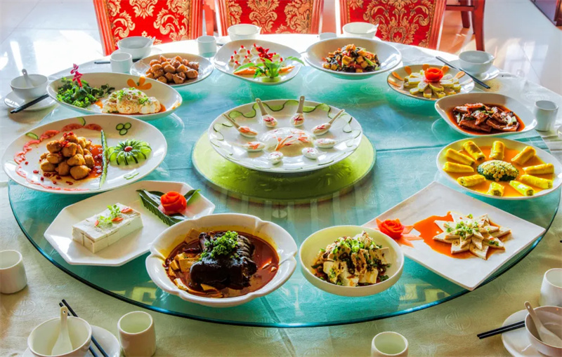 劍門豆腐宴。廣元市融媒體中心供圖