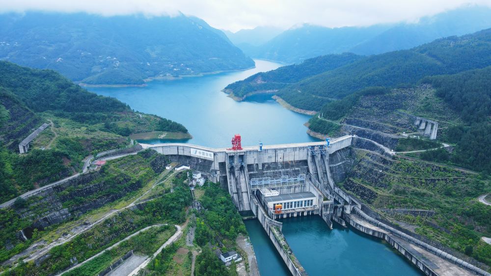 寶珠寺水電站。廣元市委宣傳部供圖