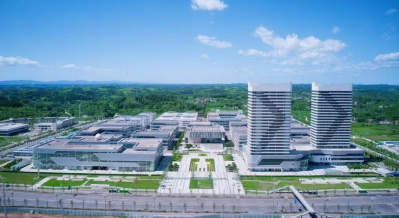 四川簡陽經濟開發區。簡陽融媒體中心供圖