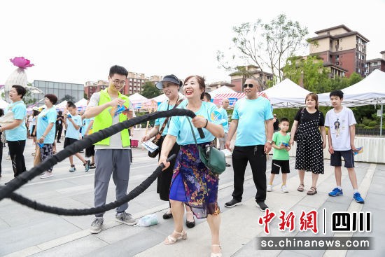 運動節現場。涂新攝