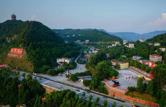 紅軍渡位于西武當山下、嘉陵江畔。蒼溪縣委宣傳部供圖