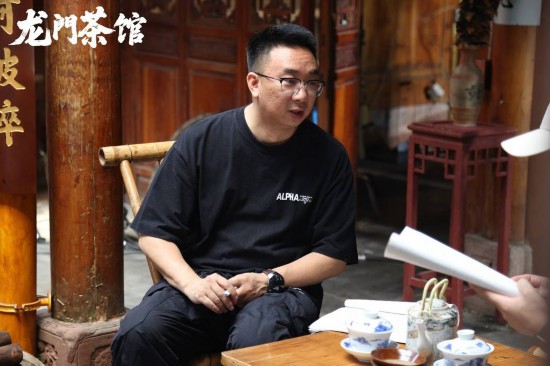 導演唐少宇在現場